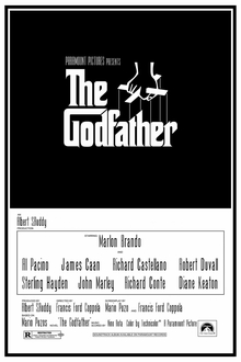The Godfather (1972) theatrical release poster